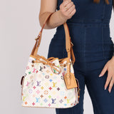 Limited Edition Louis Vuitton x Takashi Murakami Multicolor Monogram Petit Noe