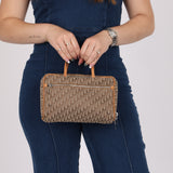 Dior 2003 Beige Trotter Mini Bowler