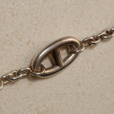 Hermès Sterling Silver Farandole Long Necklace 160