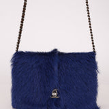 Chanel 2013 Goat Fur Wallet on Chain