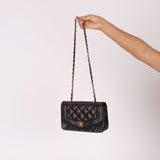 Chanel 1994 Lambskin Small Diana 24k GP