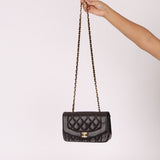Chanel 1994 Lambskin Small Diana 24k GP