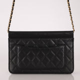 Chanel 2014 Quilted Lambskin Medium Turnlock Flap