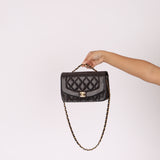 Chanel 1994 Lambskin Small Diana 24k GP