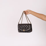 Chanel 1994 Lambskin Small Diana 24k GP