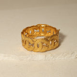 Chanel 1996 Chunky Milgrain CC Bangle