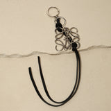 Loewe Metal Anagram and Calfskin Bag Charm