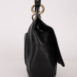 Chanel 2017 Grained Calfskin Top Handle Flap Bag
