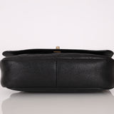 Chanel 2017 Grained Calfskin Top Handle Flap Bag