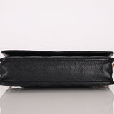 Chanel 2018 Black Caviar Wallet on Chain GHW