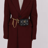 Chanel 2021 Lambskin Enamel Belt Bag