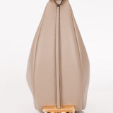 Fendi Small Fendigraphy Hobo Grey Calfskin
