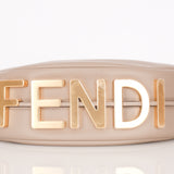Fendi Small Fendigraphy Hobo Grey Calfskin