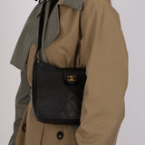 Chanel 1987 Quilted Calfskin Hobo with Pouch
