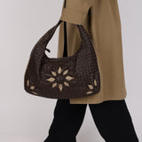 Limited Edition Bottega Veneta Nappa Intrecciato Flower Large Hobo