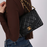 Chanel Vintage 1991 Lambskin Small Diana