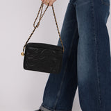 Chanel 1994 Vintage Caviar Triple Timeless Camera Bag