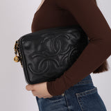 Chanel 1994 Vintage Caviar Triple Timeless Camera Bag