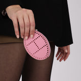 Hermes 2011 Bubblegum Chevre Mysore Evelyne H Coin Purse PHW
