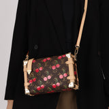 Limited Edition Louis Vuitton x Takashi Murakami 2025 Cerises Side Trunk MM
