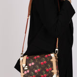 Limited Edition Louis Vuitton x Takashi Murakami 2025 Cerises Side Trunk MM