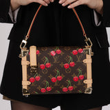 Limited Edition Louis Vuitton x Takashi Murakami 2025 Cerises Side Trunk MM
