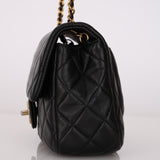 Chanel 2023 Coco Chain Lambskin Square Flap Bag