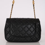 Chanel 2023 Coco Chain Lambskin Square Flap Bag