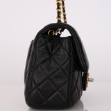 Chanel 2023 Coco Chain Lambskin Square Flap Bag