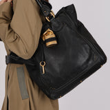 Chloe Black Paddington Large Tote
