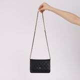 Chanel 2016 Caviar Wallet on Chain