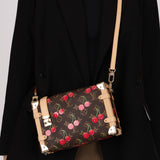 Limited Edition Louis Vuitton x Takashi Murakami 2025 Cerises Side Trunk MM