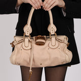 Chloe Opal Leather Medium Paddington Bag