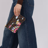 Limited Edition 2021 Louis Vuitton Monogram Vivienne Double Zip Pochette