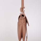 Dior 2019 So Matte Nude Medium Saddle Bag