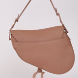 Dior 2019 So Matte Nude Medium Saddle Bag