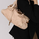 Chloe Opal Leather Medium Paddington Bag