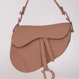 Dior 2019 So Matte Nude Medium Saddle Bag