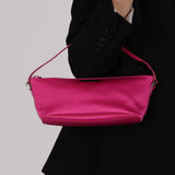 Gucci Raspberry Rose Satin Boat Pochette