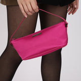 Gucci Raspberry Rose Satin Boat Pochette