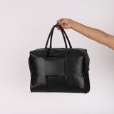 Bottega Veneta Medium Maxi Intrecciato Zip Arco Tote