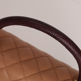 Limited Edition Chanel 2018 Medium Caviar Lizard Coco Handle Bag