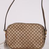 Gucci Bronze Microguccissima Sunshine Disco Camera Bag