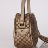 Gucci Bronze Microguccissima Sunshine Disco Camera Bag