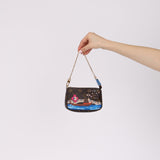 Limited Edition Louis Vuitton 2019 Christmas Vivienne Mini Monogram Pochette