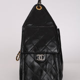 Chanel 2025 Shiny Crumpled Calfskin Small 25 Mixed Hardware