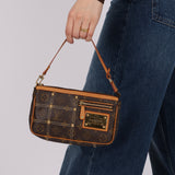 Limited Edition Louis Vuitton Monogram Canvas Riveting Pochette Accessoires