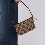 Loewe Canvas Anagram Zip Pochette