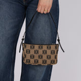 Loewe Canvas Anagram Zip Pochette