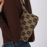 Loewe Canvas Anagram Zip Pochette